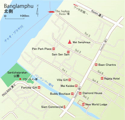 banglamphu_north地図