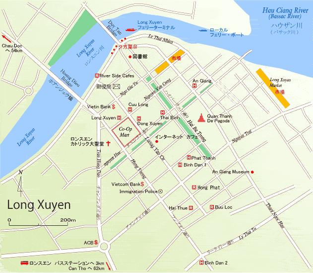 ロンスエン市街地図